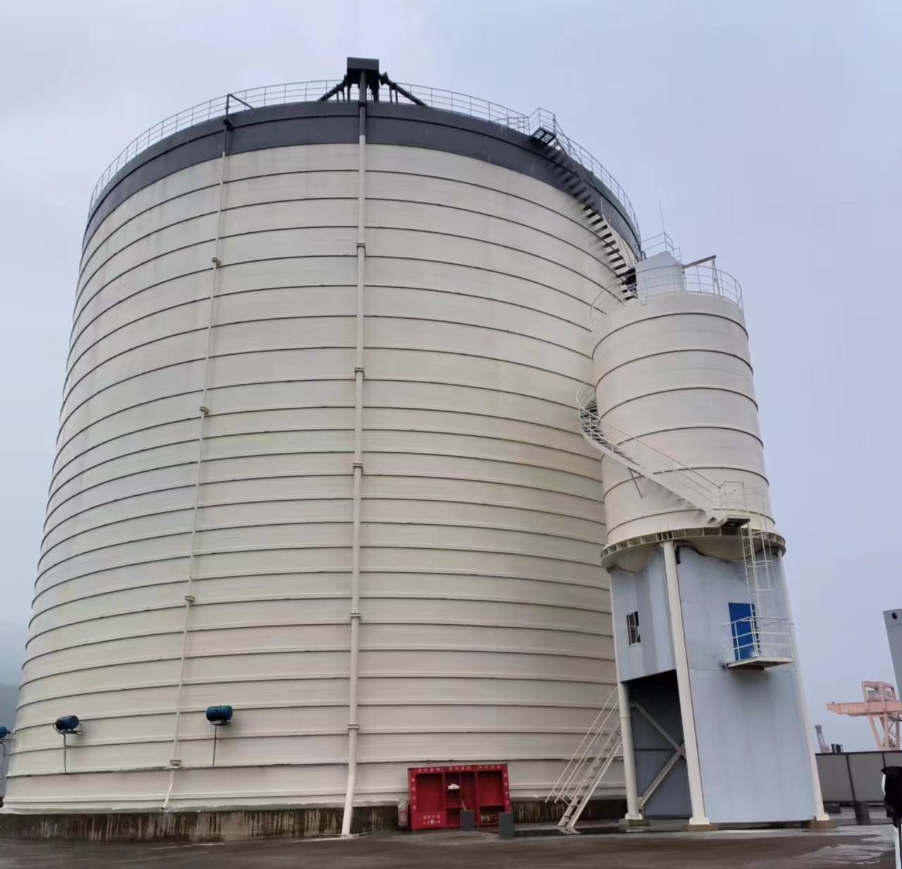 郎溪10万吨水泥钢板库