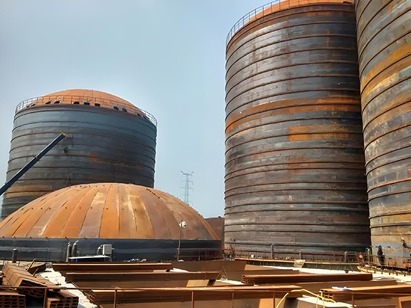 郎溪焦粉钢板仓